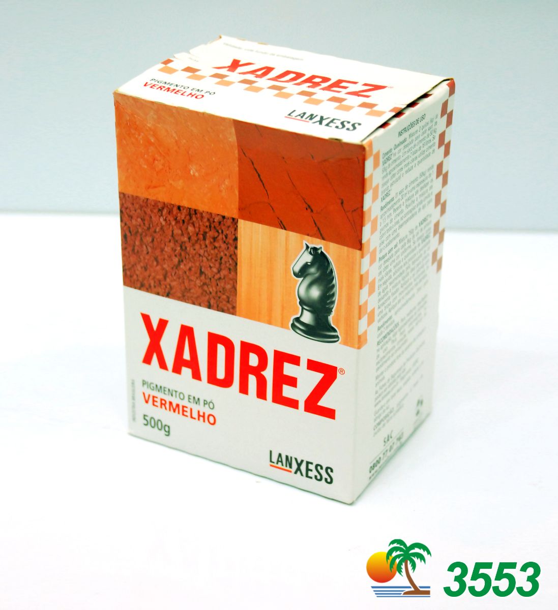 Pó Xadrez Vermelho 500G na Elos